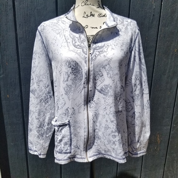 Spa by Chico's White Jacket Medium - Picture 2 of 8